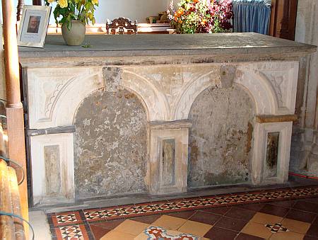 Mottistone - Tomb of Lady Jane Dillington 1674